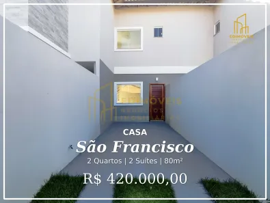 Casa com 2 Quartos à venda, 80m² no São Francisco, Serra