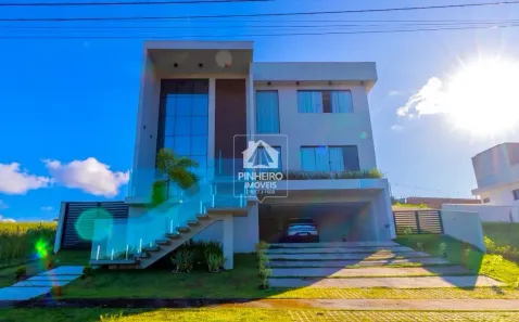Casa de Condomínio com 5 Quartos à venda, 360m² no Alphaville (Abrantes), Camaçari