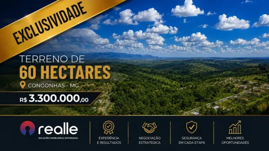 Lote/Terreno à venda, 620000m² no Lobo Leite, Congonhas