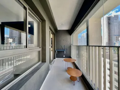 Apartamento com 1 Quarto para alugar, 33m² no Cerqueira César, São Paulo