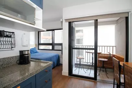 Kitnet com 1 Quarto à venda, 23m² no Pinheiros, São Paulo