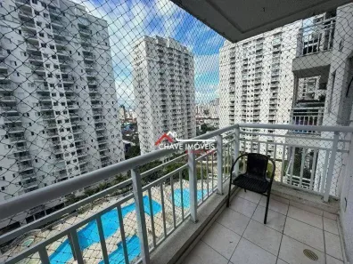 Apartamento com 2 Quartos para alugar, 62m² no Marapé, Santos