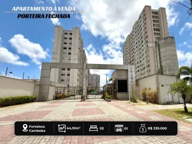 Apartamento com 2 Quartos à venda, 44m² no Cambeba, Fortaleza