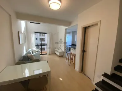 Apartamento com 1 Quarto para alugar, 45m² no Parque Residencial Aquarius, São José dos Campos