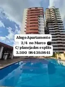 Apartamento com 2 Quartos para alugar, 54m² no Marco, Belém