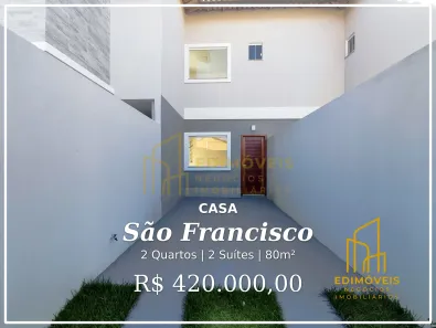Casa com 2 Quartos à venda, 80m² no São Francisco, Serra