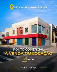 Ponto Comercial para venda ou aluguel, 500m² no São José, Aracaju