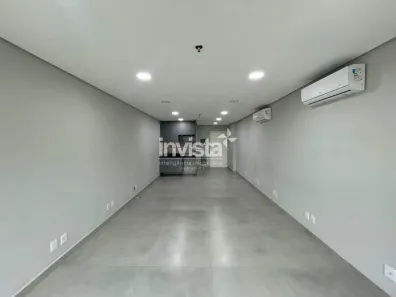 Sala Comercial para alugar, 42m² no Valongo, Santos