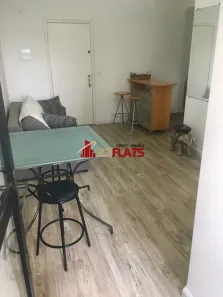 Flat com 1 Quarto para alugar, 33m² no Indianópolis, São Paulo