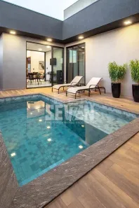 Casa de Condomínio com 3 Quartos para venda ou aluguel, 221m² no Vila Santista, Bauru