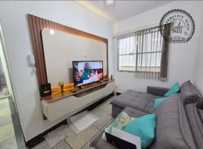 Apartamento com 1 Quarto à venda, 44m² no Boqueirão, Praia Grande