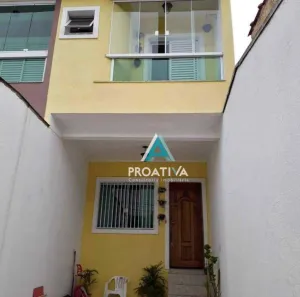 Sobrado com 3 Quartos à venda, 93m² no Jardim Alvorada, Santo André