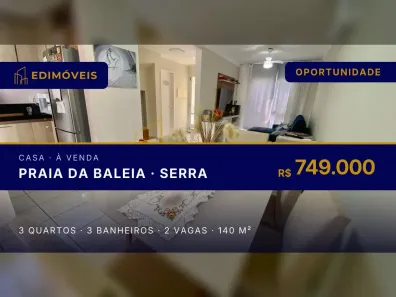Casa com 3 Quartos à venda, 140m² no Praia da Baleia, Serra