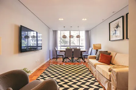 Apartamento com 3 Quartos para alugar, 131m² no Jardim Paulista, São Paulo