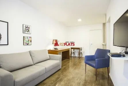 Flat com 1 Quarto para alugar, 48m² no Consolação, São Paulo