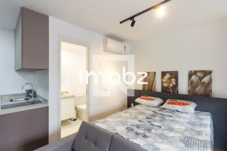 Kitnet com 1 Quarto à venda, 27m² no Itaim Bibi, São Paulo