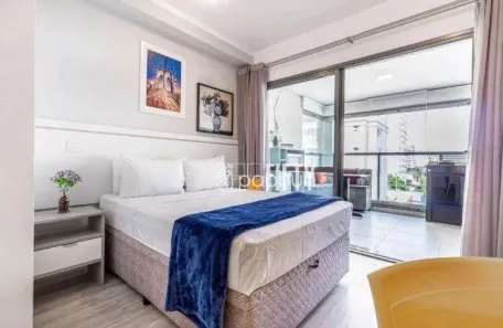 Apartamento com 1 Quarto para venda ou aluguel, 30m² no Vila Cordeiro, São Paulo
