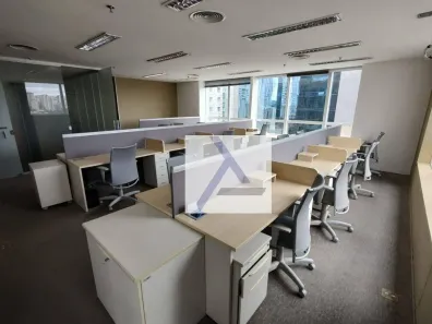 Sala Comercial para alugar, 384m² no Cidade Monções, São Paulo