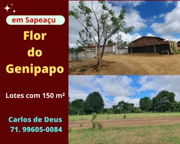 Lote/Terreno à venda, 150m² no Centro, Sapeaçu