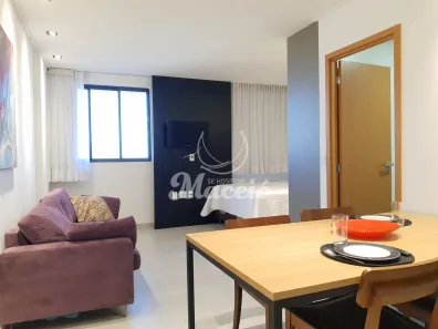 Apartamento com 1 Quarto para alugar, 33m² no Ponta Verde, Maceió