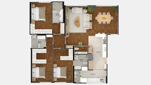 Apartamento com 3 Quartos à venda, 154m² no Itaim Bibi, São Paulo