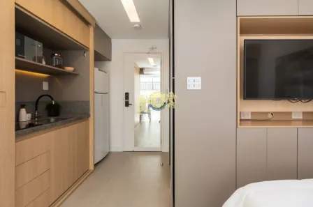 Flat com 1 Quarto para alugar, 20m² no Bela Vista, São Paulo