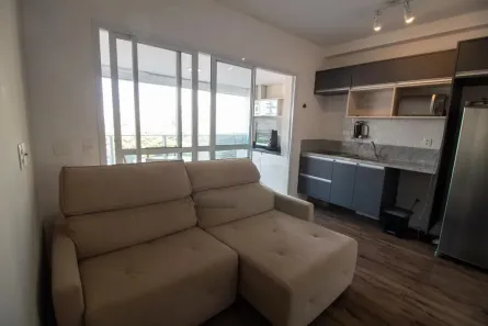 Apartamento com 1 Quarto à venda, 38m² no Cidade Monções, São Paulo