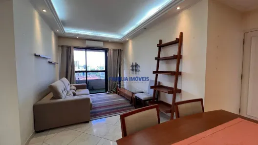 Apartamento com 2 Quartos para alugar, 79m² no Embaré, Santos