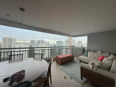 Apartamento com 3 Quartos para alugar, 122m² no Vila Andrade, São Paulo
