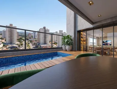 Apartamento com 3 Quartos à venda, 172m² no Setor Marista, Goiânia