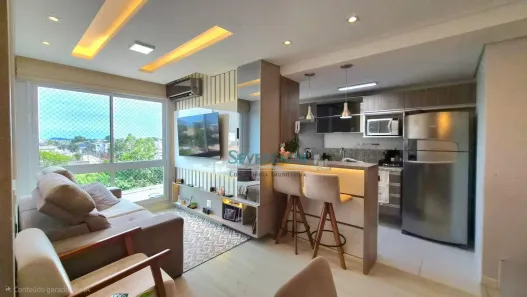 Apartamento com 2 Quartos para alugar, 63m² no Vila Monte Carlo, Cachoeirinha