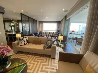 Apartamento com 3 Quartos para alugar, 225m² no Cidade Monções, São Paulo