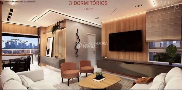 Apartamento com 3 Quartos à venda, 94m² no Vila Valparaíso, Santo André