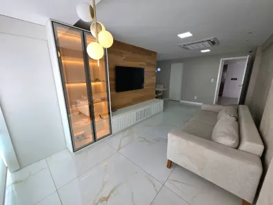 Apartamento com 2 Quartos para alugar, 72m² no Ponta D'Areia, São Luís