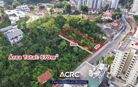 Lote/Terreno à venda, 570m² no Vila Formosa, Blumenau