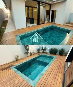 Casa de Condomínio com 4 Quartos à venda, 242m² no Nova Uberlândia, Uberlândia