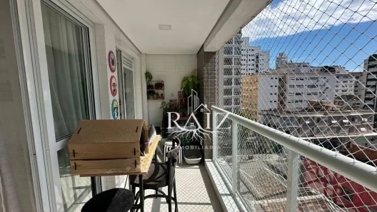 Apartamento com 2 Quartos à venda, 74m² no Gonzaga, Santos