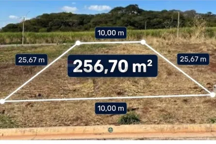 Lote/Terreno à venda, 256m² no Recreio Anhangüera, Ribeirão Preto