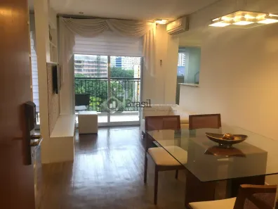 Apartamento com 1 Quarto para alugar, 48m² no Vila Nova Conceição, São Paulo