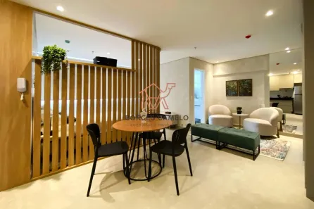 Apartamento com 1 Quarto para alugar, 55m² no Vale do Sereno, Nova Lima