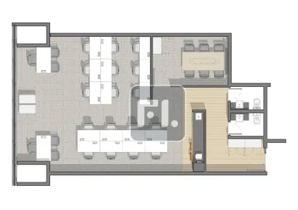 Sala Comercial para venda ou aluguel, 137m² no Vila Cordeiro, São Paulo