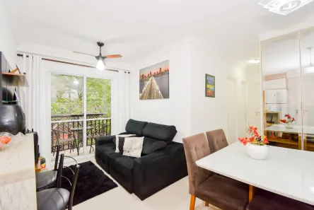 Apartamento com 2 Quartos para alugar, 50m² no Vila Augusta, Guarulhos