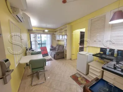Flat com 1 Quarto para alugar, 32m² no Cerqueira César, São Paulo