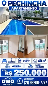 Apartamento com 2 Quartos à venda, 60m² no Pechincha, Rio de Janeiro