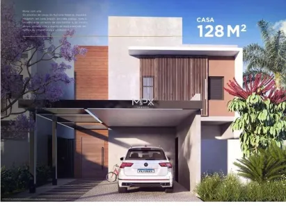 Casa de Condomínio com 3 Quartos à venda, 128m² no Loteamento Santa Rosa, Piracicaba