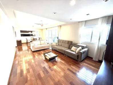 Apartamento com 3 Quartos para alugar, 143m² no Chácara Santo Antônio (Zona Sul), São Paulo