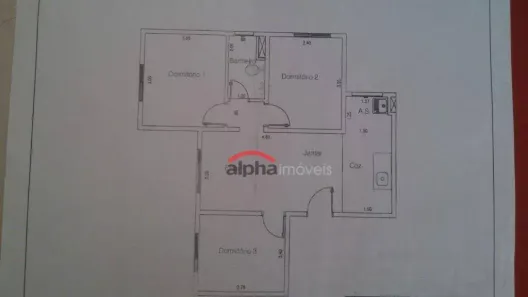 Apartamento com 3 Quartos à venda, 50m² no Vila São Francisco, Hortolândia