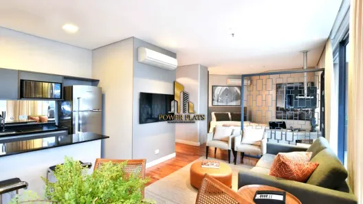 Flat com 1 Quarto para alugar, 65m² no Vila Olímpia, São Paulo