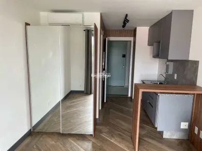 Apartamento com 1 Quarto para alugar, 27m² no Vila Firmiano Pinto, São Paulo