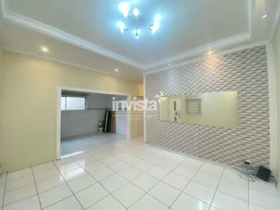Apartamento com 2 Quartos para alugar, 78m² no Pompéia, Santos